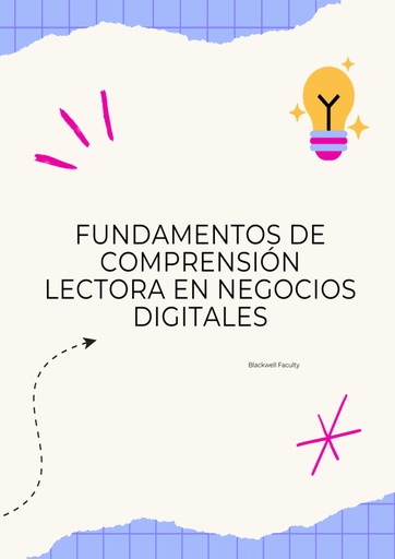 FUNDAMENTOS DE COMPRENSIÓN LECTORA EN NEGOCIOS DIGITALES