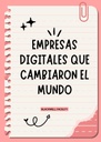 EMPRESAS DIGITALES QUE CAMBIARON EL MUNDO