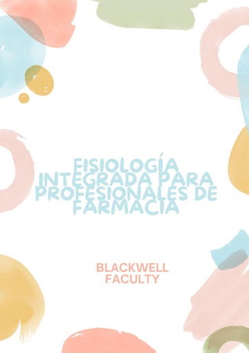 FISIOLOGÍA INTEGRADA PARA PROFESIONALES DE FARMACIA