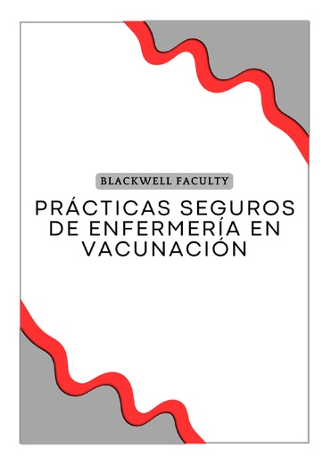 PRÁCTICAS SEGUROS DE ENFERMERÍA EN VACUNACIÓN