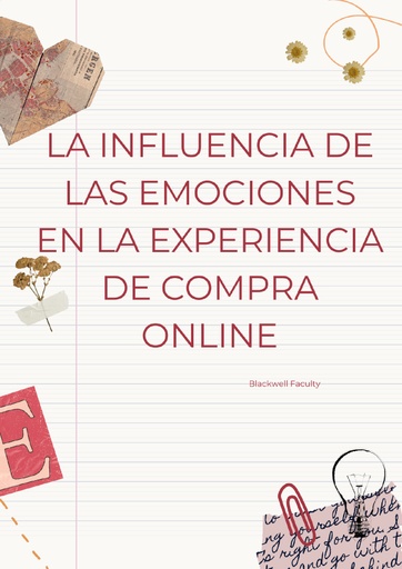 LA INFLUENCIA DE LAS EMOCIONES EN LA EXPERIENCIA DE COMPRA ONLINE