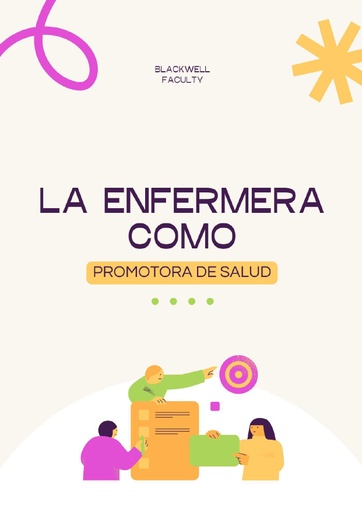 LA ENFERMERA COMO PROMOTORA DE SALUD