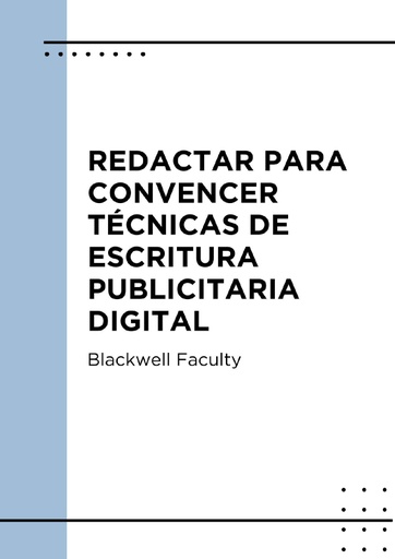 REDACTAR PARA CONVENCER TÉCNICAS DE ESCRITURA PUBLICITARIA DIGITAL