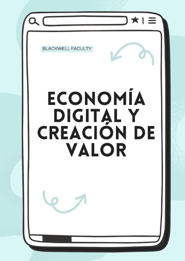 ECONOMÍA DIGITAL Y CREACIÓN DE VALOR