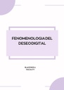 FENOMENOLOGIA DEL DESEO DIGITAL