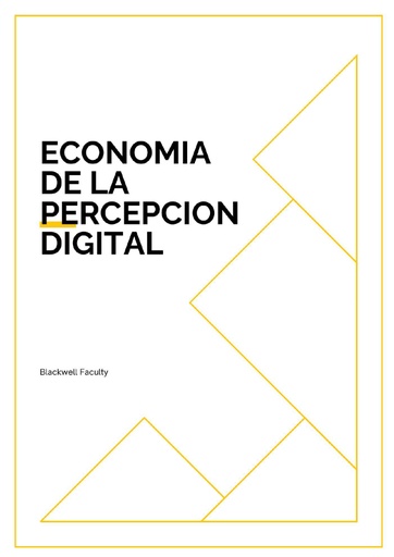 ECONOMIA DE LA PERCEPCION DIGITAL