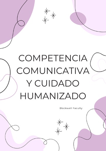 COMPETENCIA COMUNICATIVA Y CUIDADO HUMANIZADO