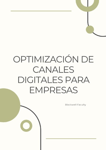 OPTIMIZACIÓN DE CANALES DIGITALES PARA EMPRESAS