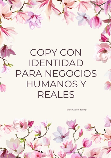 COPY CON IDENTIDAD PARA NEGOCIOS HUMANOS Y REALES