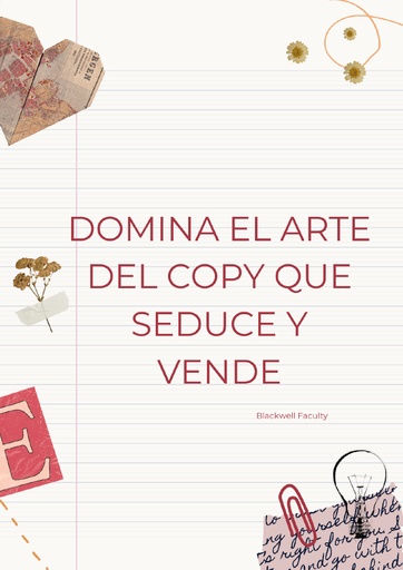 DOMINA EL ARTE DEL COPY QUE SEDUCE Y VENDE