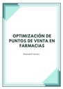 OPTIMIZACIÓN DE PUNTOS DE VENTA EN FARMACIAS