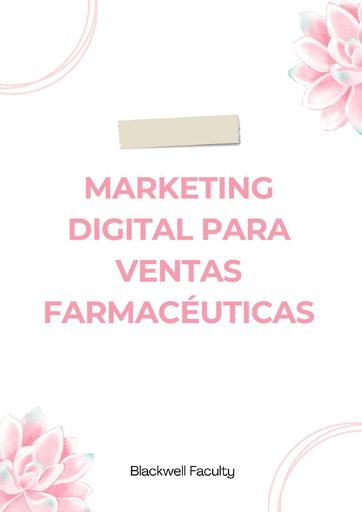 MARKETING DIGITAL PARA VENTAS FARMACÉUTICAS