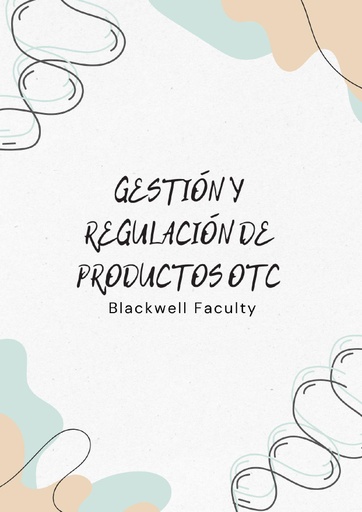 GESTIÓN Y REGULACIÓN DE PRODUCTOS OTC