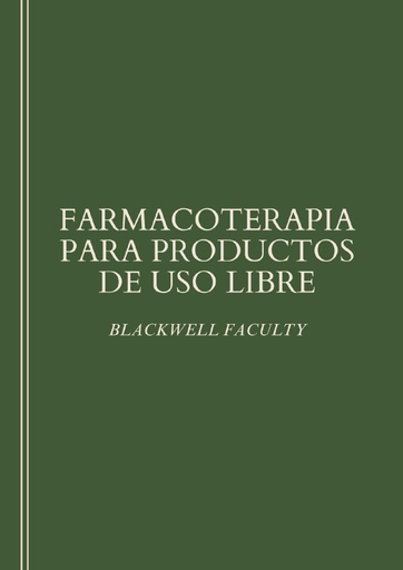 FARMACOTERAPIA PARA PRODUCTOS DE USO LIBRE