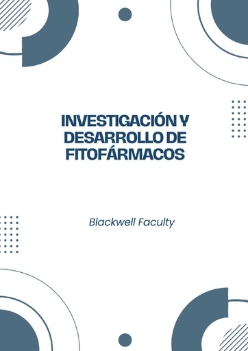 INVESTIGACIÓN Y DESARROLLO DE FITOFÁRMACOS