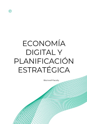 ECONOMÍA DIGITAL Y PLANIFICACIÓN ESTRATÉGICA