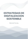 ESTRATEGIAS DE DIGITALIZACIÓN SOSTENIBLE