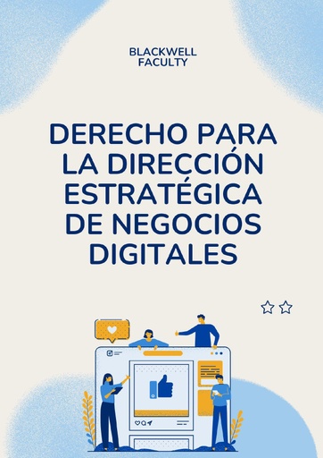 DERECHO PARA LA DIRECCIÓN ESTRATÉGICA DE NEGOCIOS DIGITALES