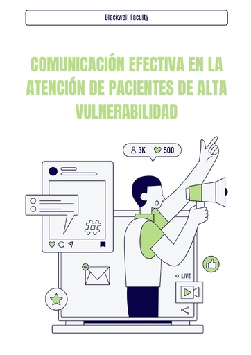 COMUNICACIÓN EFECTIVA EN LA ATENCIÓN DE PACIENTES DE ALTA VULNERABILIDAD