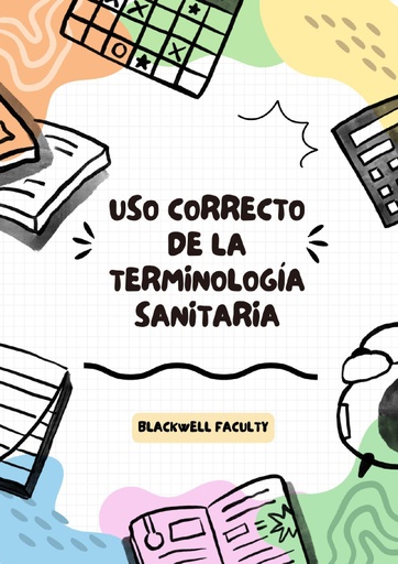 USO CORRECTO DE LA TERMINOLOGÍA SANITARIA