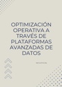 OPTIMIZACIÓN OPERATIVA A TRAVÉS DE PLATAFORMAS AVANZADAS DE DATOS