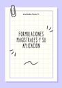 FORMULACIONES MAGISTRALES Y SU APLICACIÓN