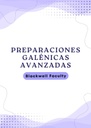 PREPARACIONES GALÉNICAS AVANZADAS