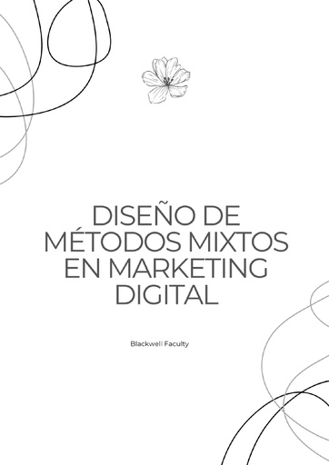 DISEÑO DE MÉTODOS MIXTOS EN MARKETING DIGITAL