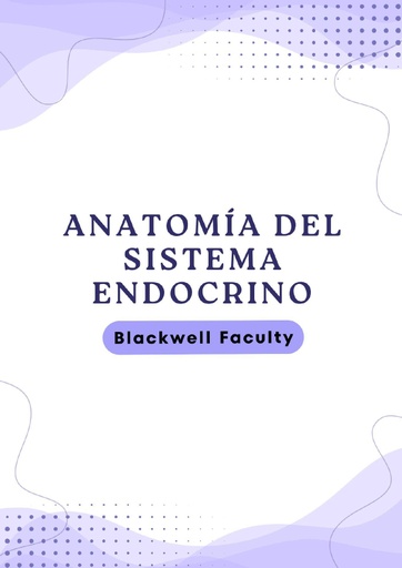 ANATOMÍA DEL SISTEMA ENDOCRINO