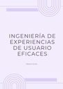 INGENIERÍA DE EXPERIENCIAS DE USUARIO EFICACES