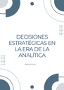 DECISIONES ESTRATÉGICAS EN LA ERA DE LA ANALÍTICA