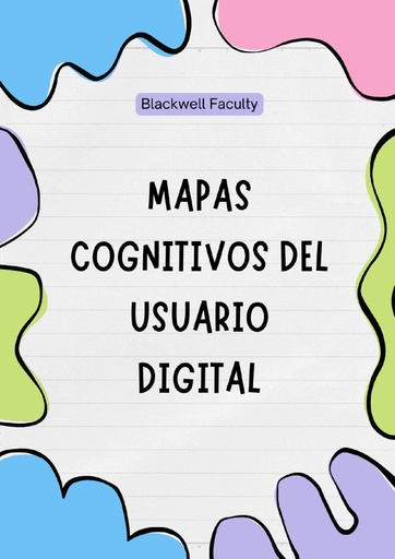 MAPAS COGNITIVOS DEL USUARIO DIGITAL