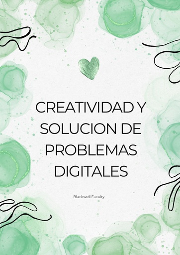 CREATIVIDAD Y SOLUCION DE PROBLEMAS DIGITALES