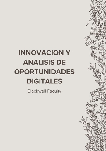 INNOVACION Y ANALISIS DE OPORTUNIDADES DIGITALES