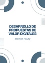 DESARROLLO DE PROPUESTAS DE VALOR DIGITALES