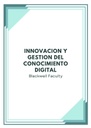 INNOVACION Y GESTION DEL CONOCIMIENTO DIGITAL
