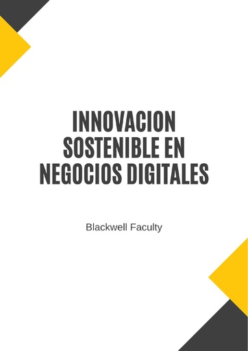 INNOVACION SOSTENIBLE EN NEGOCIOS DIGITALES