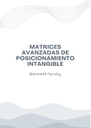 MATRICES AVANZADAS DE POSICIONAMIENTO INTANGIBLE