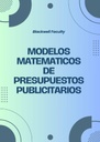 MODELOS MATEMATICOS DE PRESUPUESTOS PUBLICITARIOS