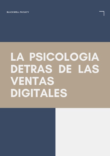 LA PSICOLOGIA DETRAS DE LAS VENTAS DIGITALES
