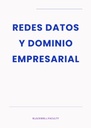 REDES DATOS Y DOMINIO EMPRESARIAL