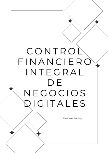 CONTROL FINANCIERO INTEGRAL DE NEGOCIOS DIGITALES