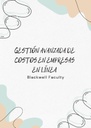 GESTIÓN AVANZADA DE COSTOS EN EMPRESAS EN LÍNEA