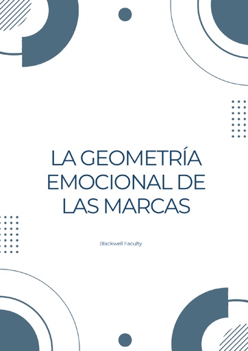 LA GEOMETRÍA EMOCIONAL DE LAS MARCAS