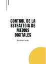 CONTROL DE LA ESTRATEGIA DE MEDIOS DIGITALES
