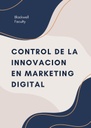 CONTROL DE LA INNOVACION EN MARKETING DIGITAL