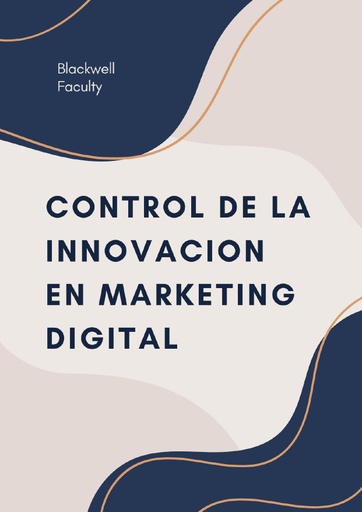 CONTROL DE LA INNOVACION EN MARKETING DIGITAL