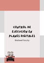 CONTROL DE EJECUCION EN PLANES DIGITALES