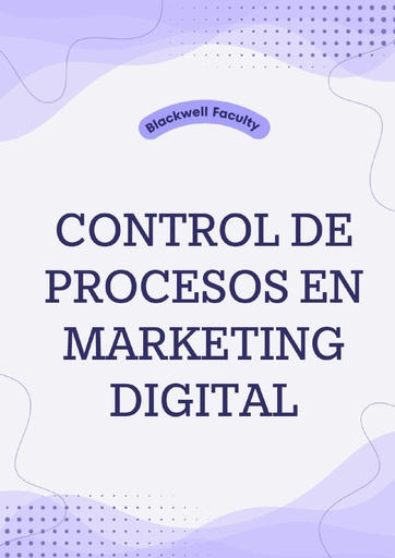 CONTROL DE PROCESOS EN MARKETING DIGITAL