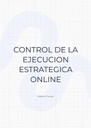 CONTROL DE LA EJECUCION ESTRATEGICA ONLINE